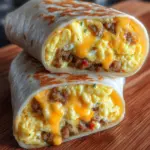 Easy Freezer Breakfast Burritos