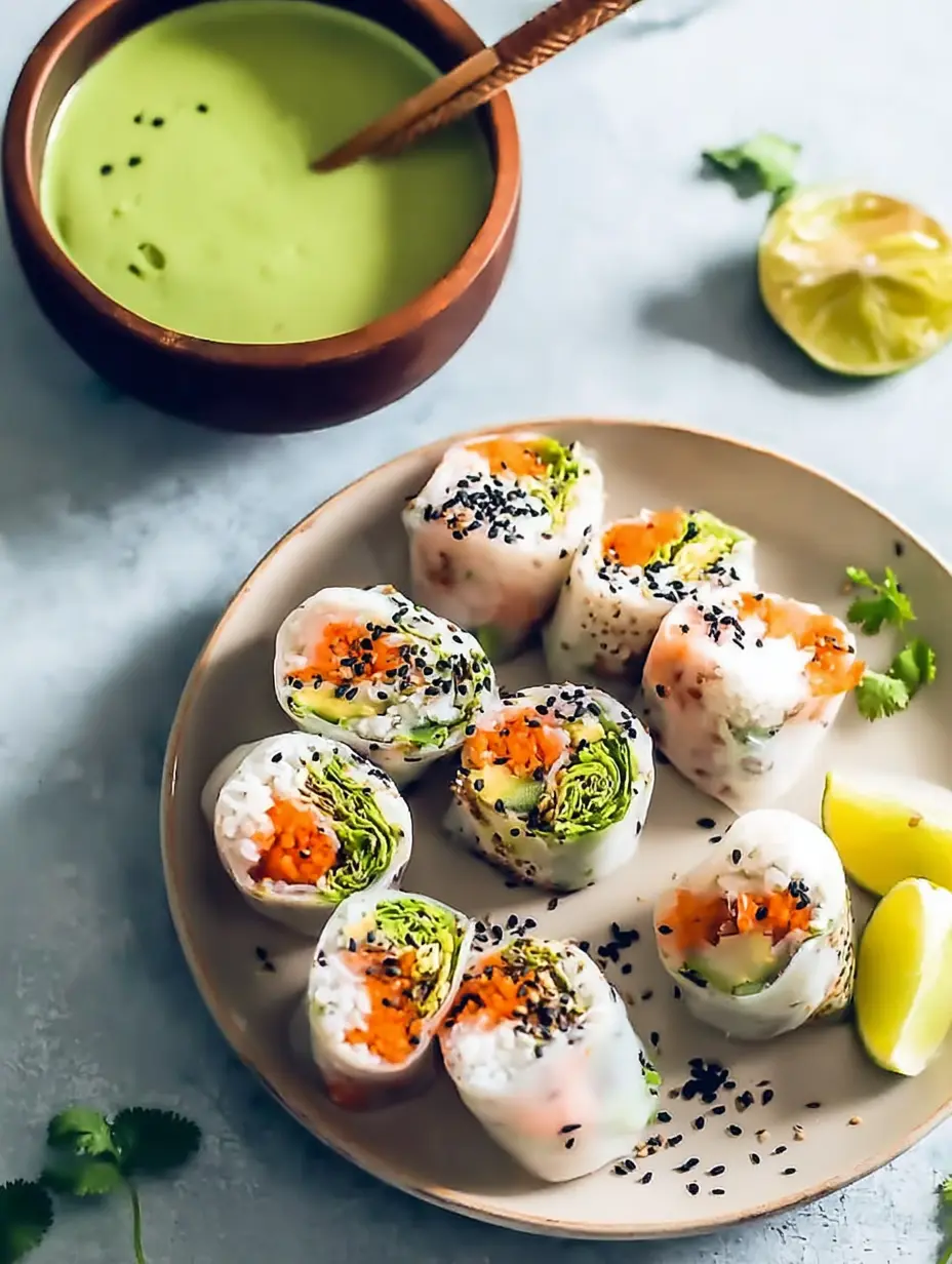 Fresh Sushi Spring Rolls