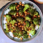 Garlic Broccoli Stir Fry With Chickpeas