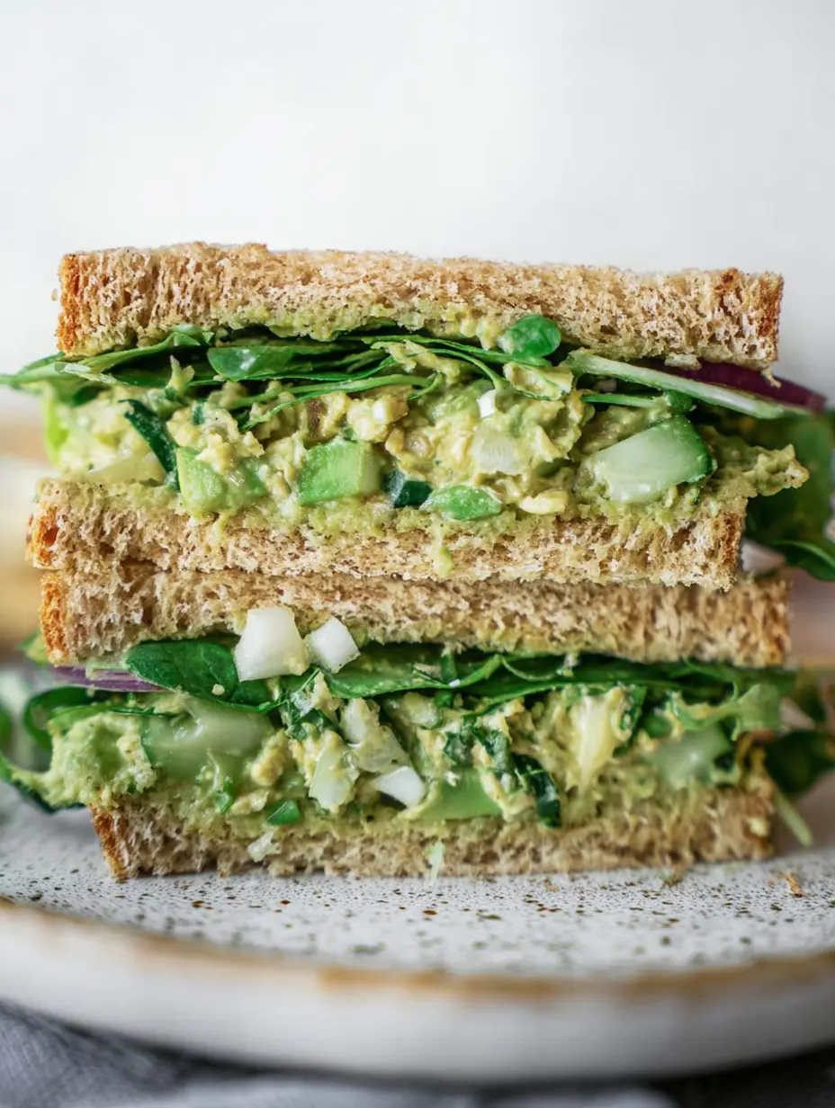 Green Goddess Salad Sandwich