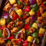 Hawaiian Chicken Sheet Pan