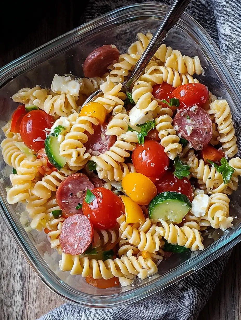 Italian Pasta Salad Recipe
