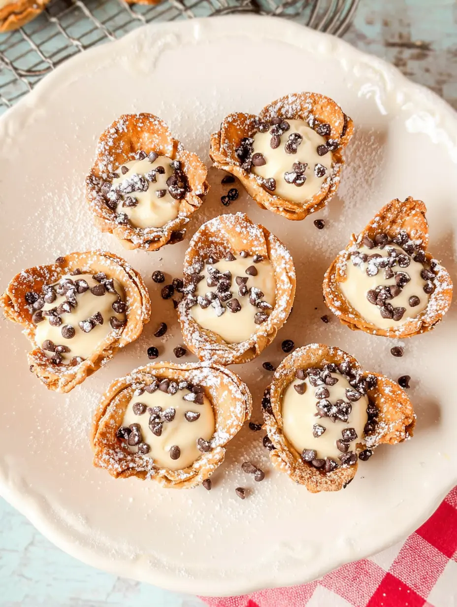 Mini Cannoli Cups