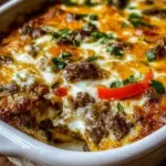 Philly Cheesesteak Casserole