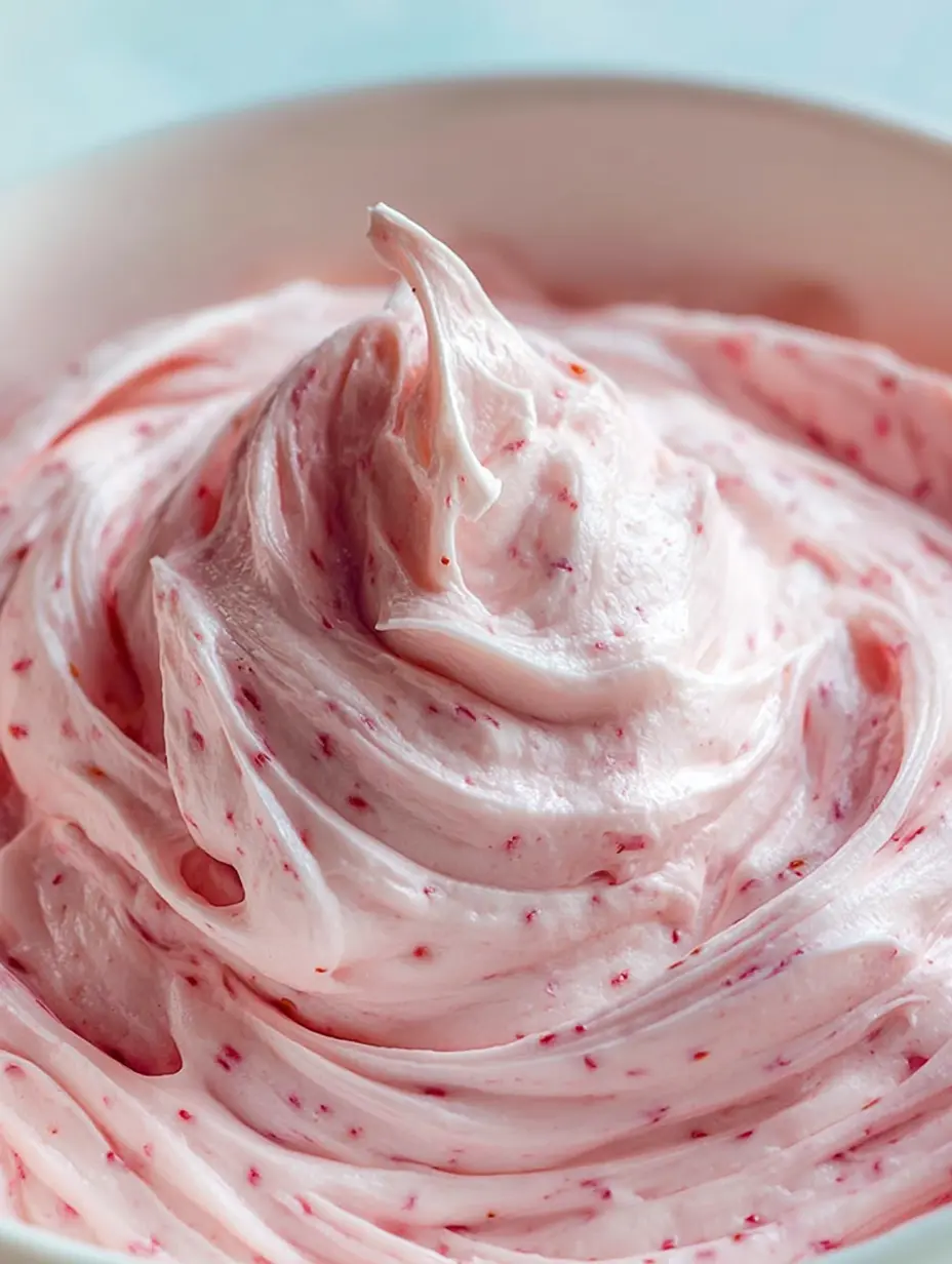 Strawberry Marshmallow Frosting