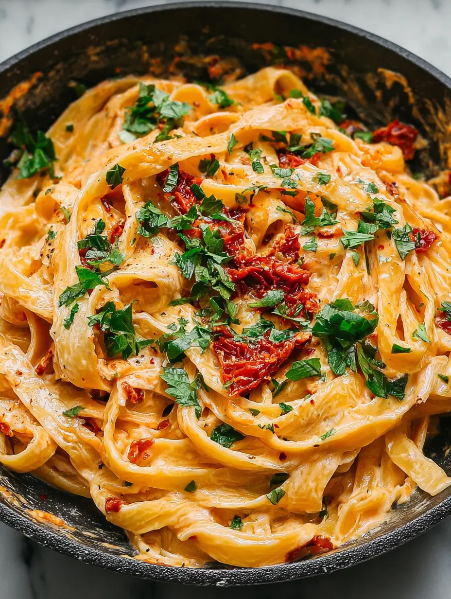 Sun-Dried Tomato Pasta