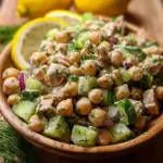Tuna Garbanzo Bean Salad