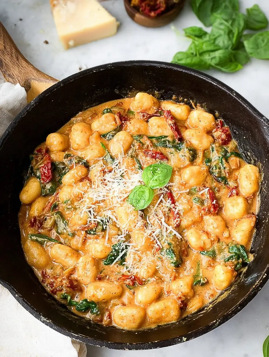 Tuscan Vegan Gnocchi